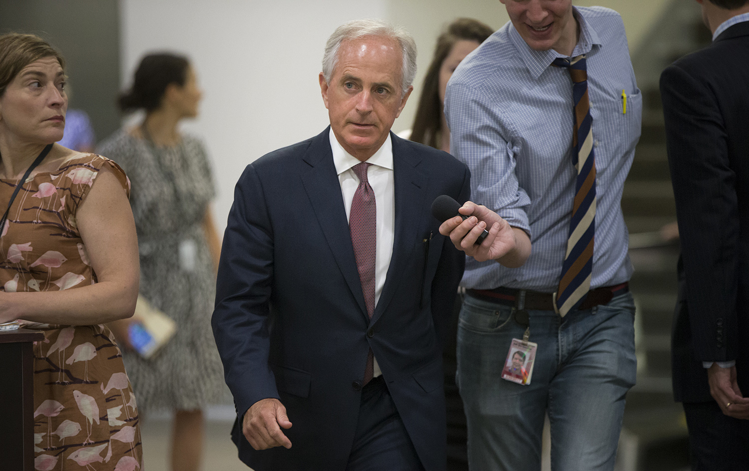 Corker to campaign with Trump Tuesday