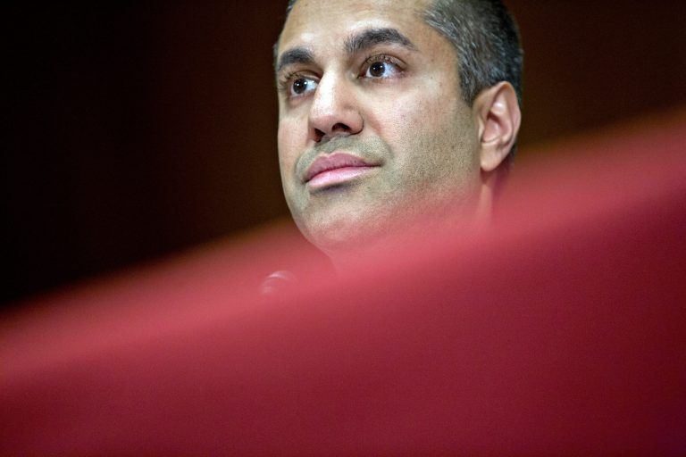 In the wake of the storms, FCC Chairman Ajit Pai, a Republican, announced the agency would launch a Hurricane Recovery Task Force as the commission shifts to focusing on longer-term recovery efforts. (Andrew Harrer/Bloomberg)