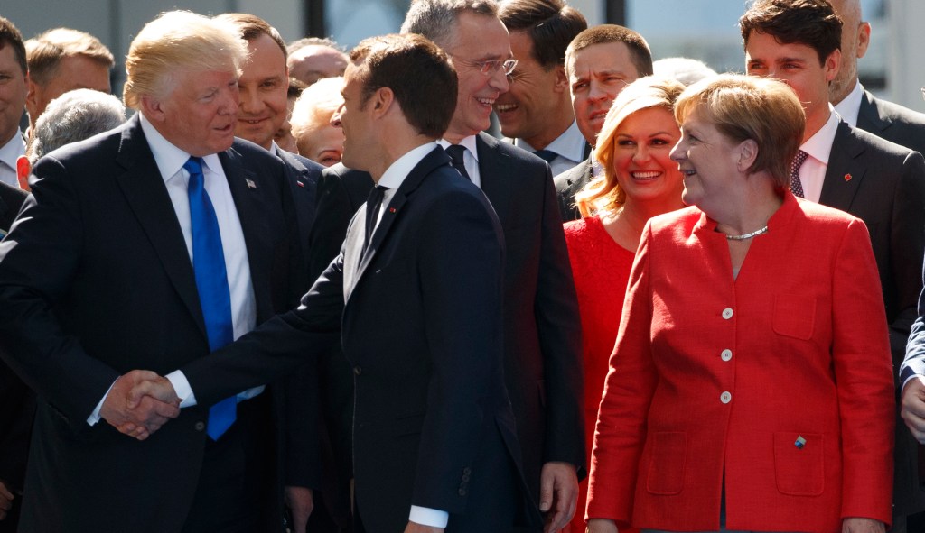 Trump’s handshakes: A brief history