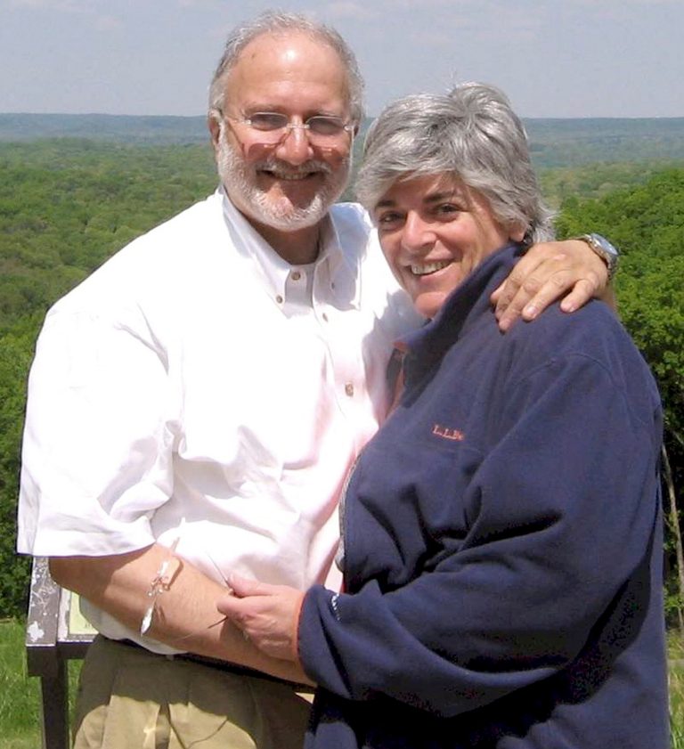 FILE - This undated handout photo provided by the Gross family shows Alan and Judy Gross at an unknown location.   An attorney for a Gross, who has spent over four years imprisoned in Cuba, argued before a federal appeals court that his client should be allowed to sue the U.S. government over his imprisonment.  (AP Photo/Gross Family, File)