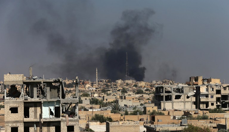 The chemicals involved were more in the class of irritants than deadly gas. (AP Photo/Hussein Malla)