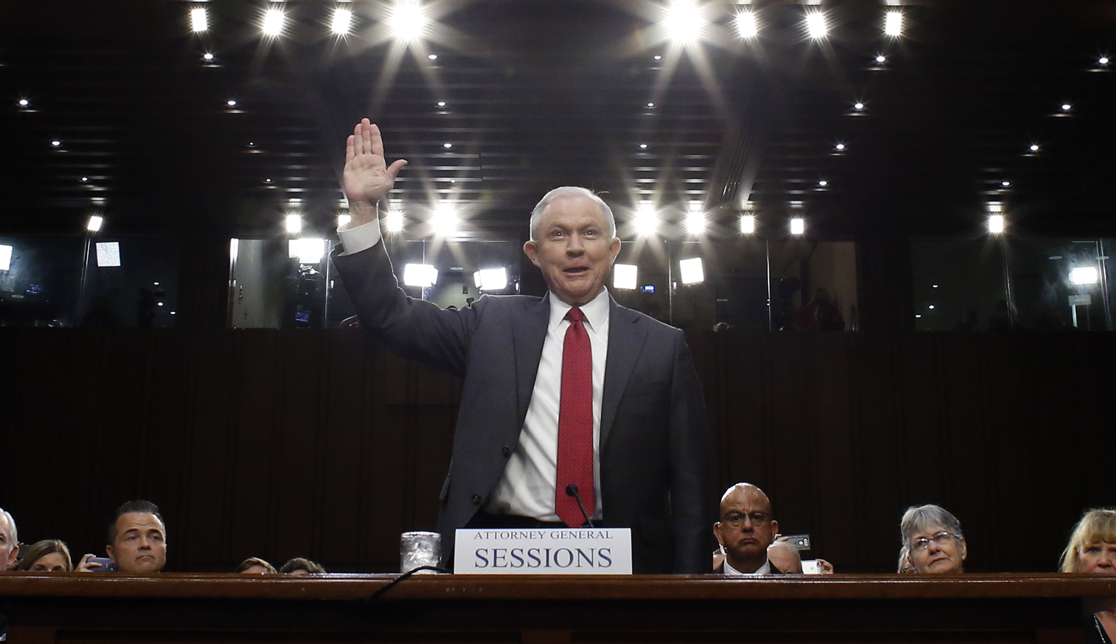 Jeff Sessions: ‘Absurd’ to say recusal prohibited recommendation on James Comey firing