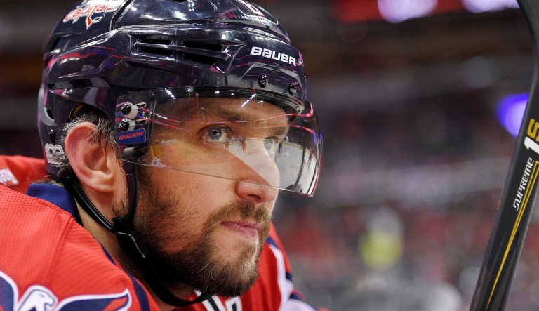 The Russian Capitals star ruffled some feathers of his hometown fans with his declaration of patriotism Thursday. (AP Photo/Nick Wass, File)