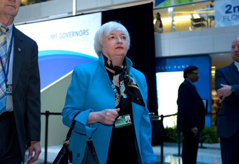 Yellen and company will have to decide if moderation could turn into an outright slowdown. (AP Photo)Â 