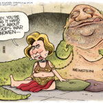 Editorial cartoon: Harvey the Hutt