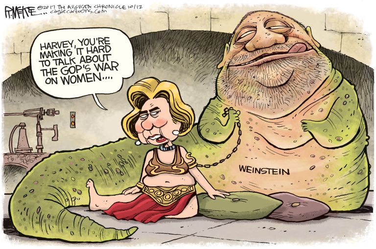 Editorial cartoon: Harvey the Hutt