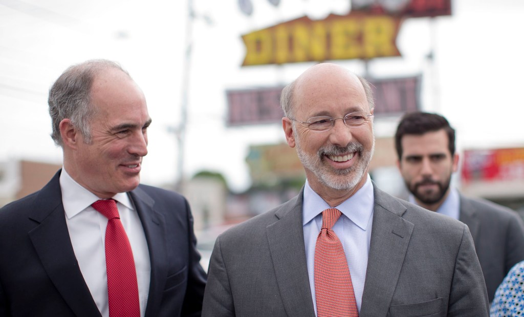 Pennsylvania Dems Sen. Casey and Gov. Wolf face re-election peril
