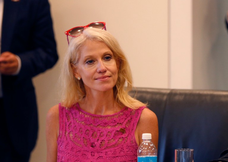 Kellyanne Conway argued during the vice presidential debate that Democratic candidate Tim Kaine was a 