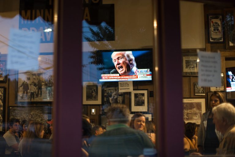 Trump Campaign officials contacted a subscription streaming provider for additional information about the development of an online television service, one person with knowledge of the discussions told the Wall Street Journal. (AP Photo)