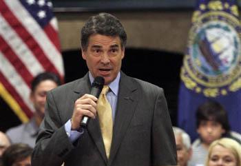 Perry raises $17m in 49 days for presidential race