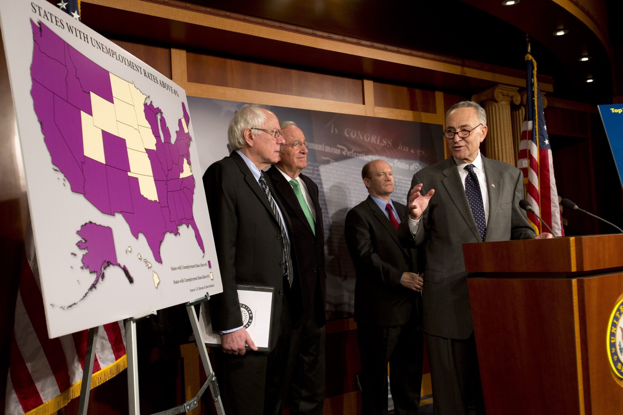 Democrats want jobless benefits in ‘cliff’ deal