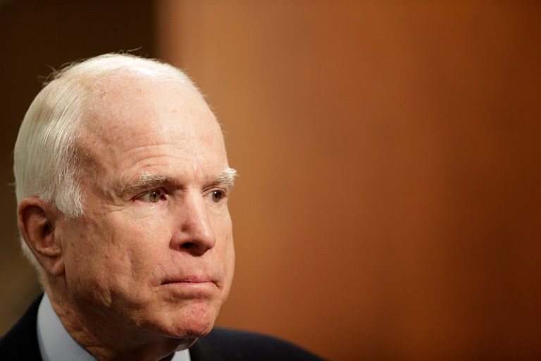 McCain's critics don't merely allege that he has a misguided view American power. They call him a 