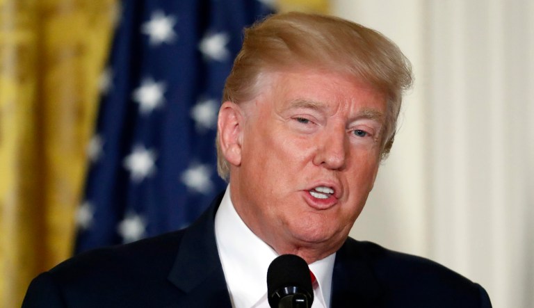 President Trump said Tuesday 
