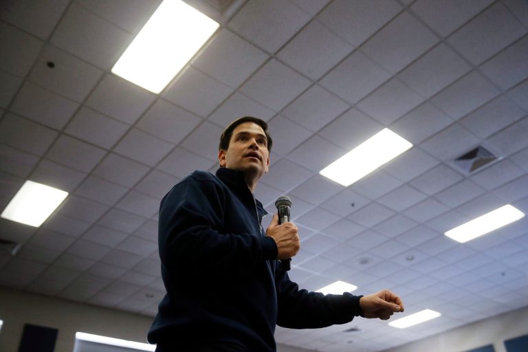 Republican presidential candidate, Sen. Marco Rubio said, 