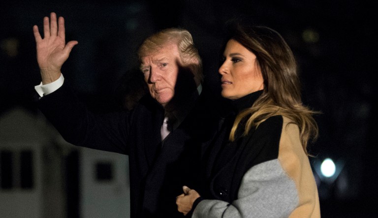 The Wall Street Journal reported earlier this month that President Trump's lawyer, shortly before the 2016 election, had paid adult film star Stephanie Clifford, who performed under the name Stormy Daniels, in exchange for her silence about a consensual sexual encounter with Trump in 2006. (AP Photo/Manuel Balce Ceneta)