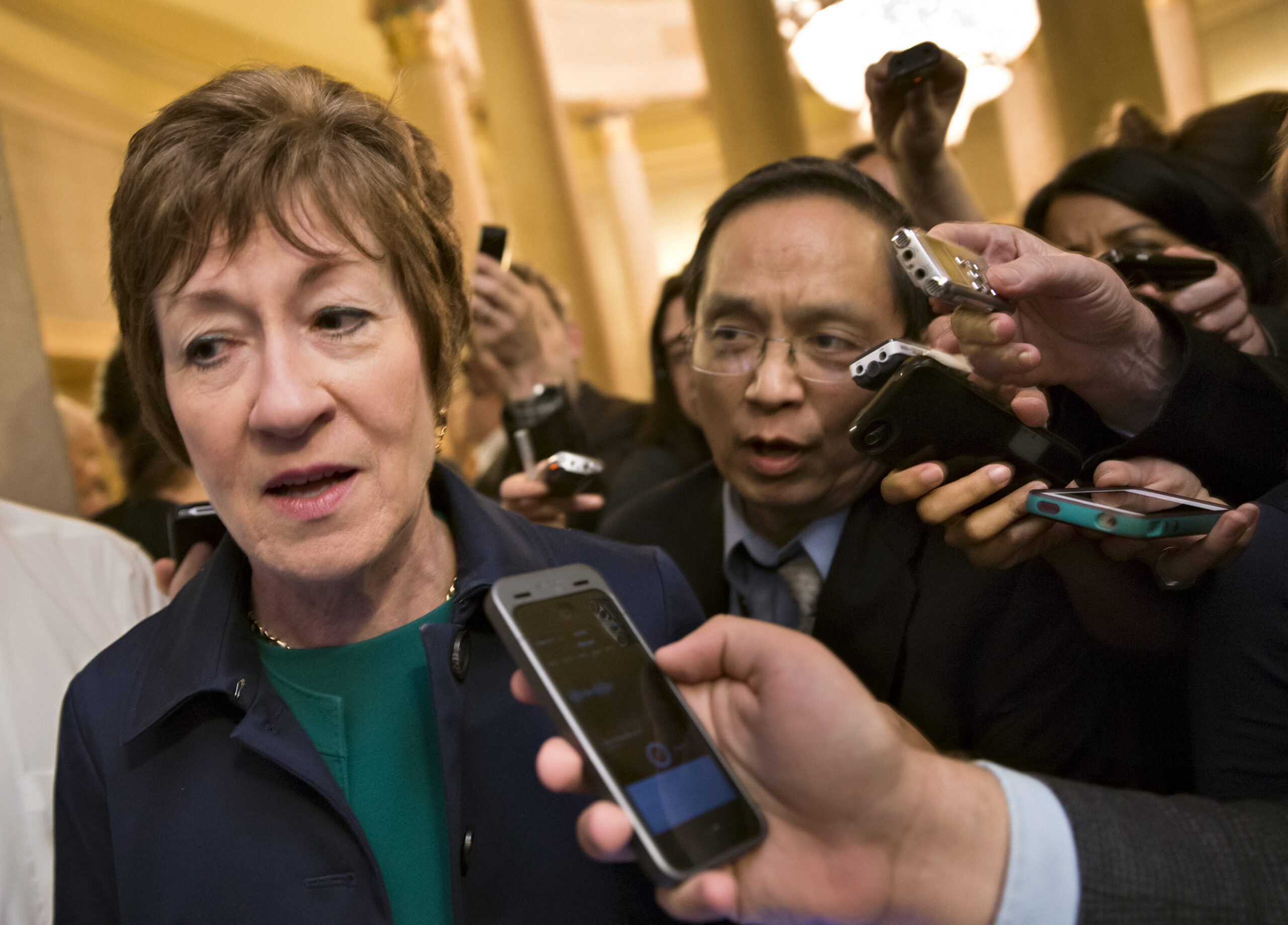 Susan Collins to colleagues: Reconsider my plan