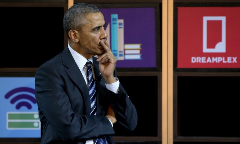 President Obama is ignoring the law that the president signed, and is attempting instead to write implementation rules that claim powers specifically forbidden in the statutory language. (AP Photo)