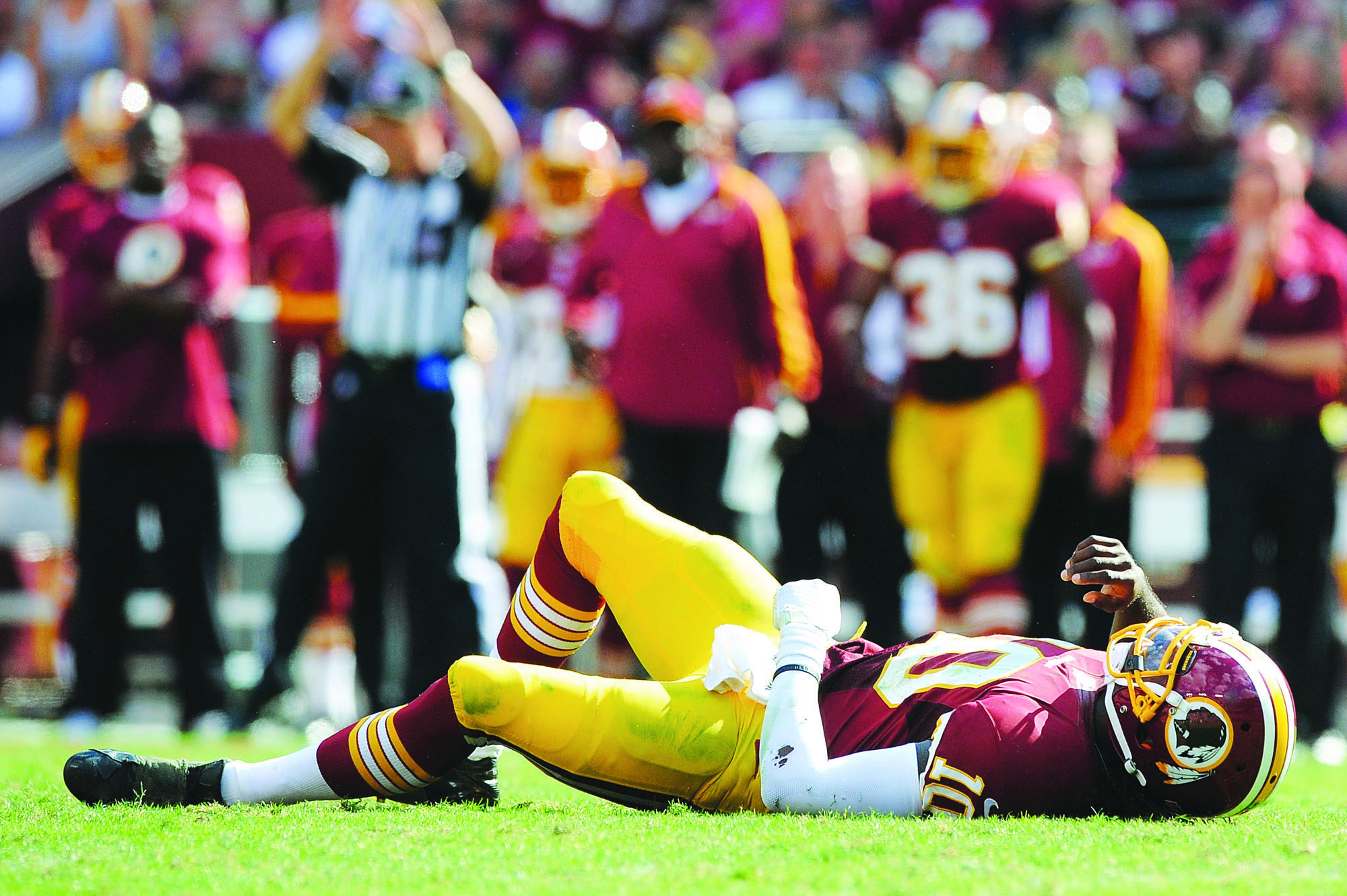 Rick Snider: For Redskins’ RG3, these hits eventually are going to add up