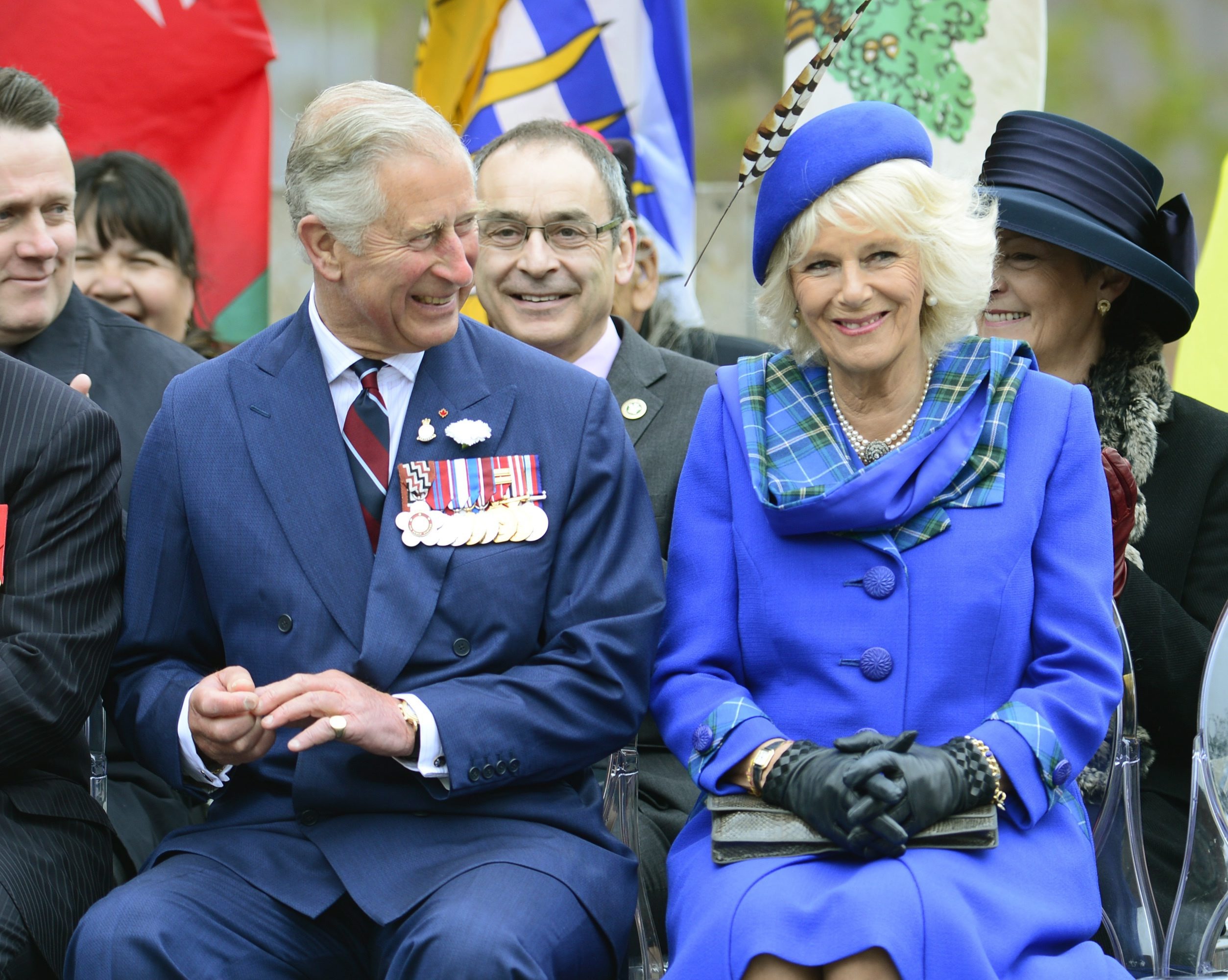 Prince Charles, Camilla greeted in Halifax