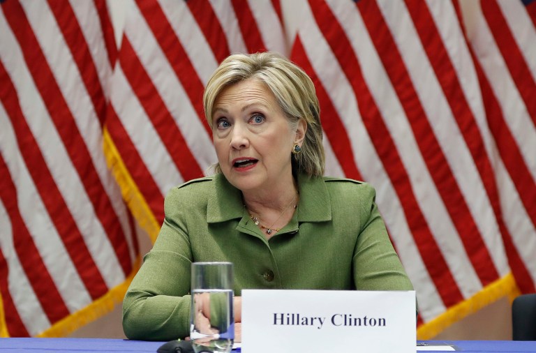 Hillary Clinton's campaign manager says the former secretary of state 