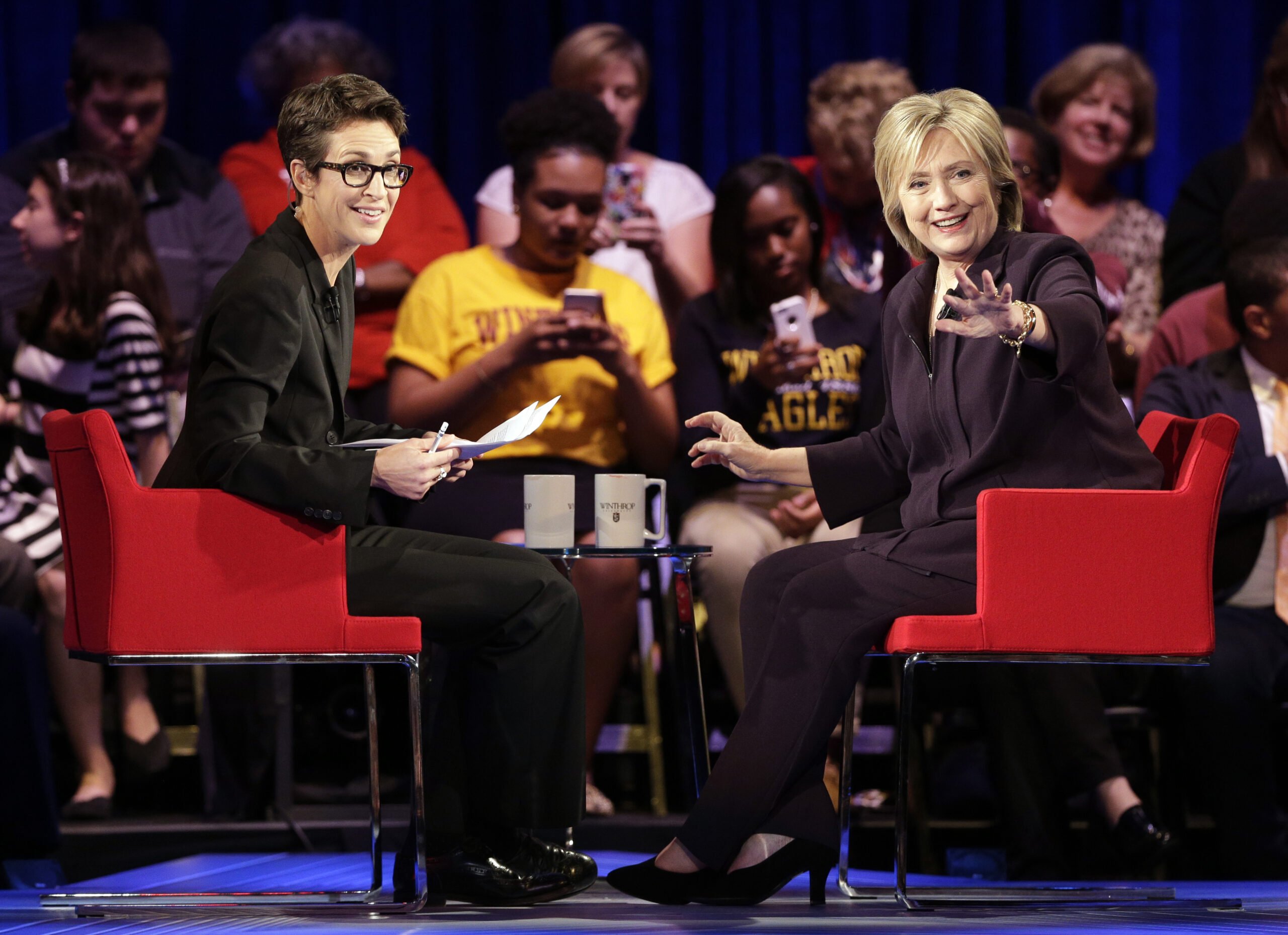 Dems hit softballs at candidate forum