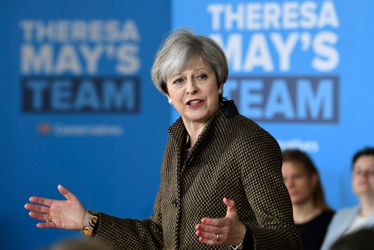 The British prime minister called the Manchester incident an 