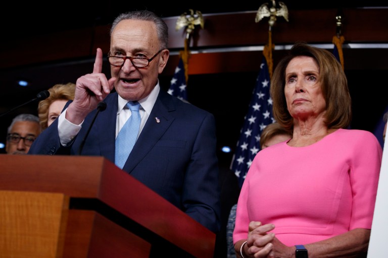 Sen. Chuck Schumer, D-N.Y., may not have the votes to block 