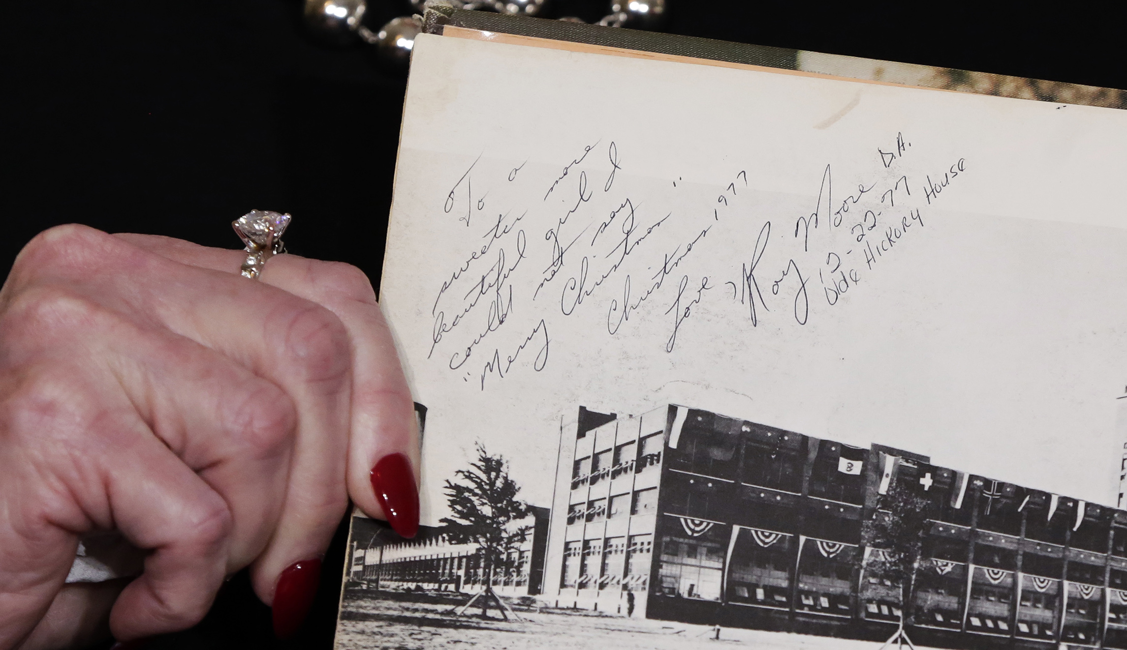 Roy Moore’s team demands access to accuser Beverly Young Nelson’s yearbook