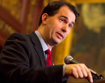 Walker’s Approval Rating in the 40s
