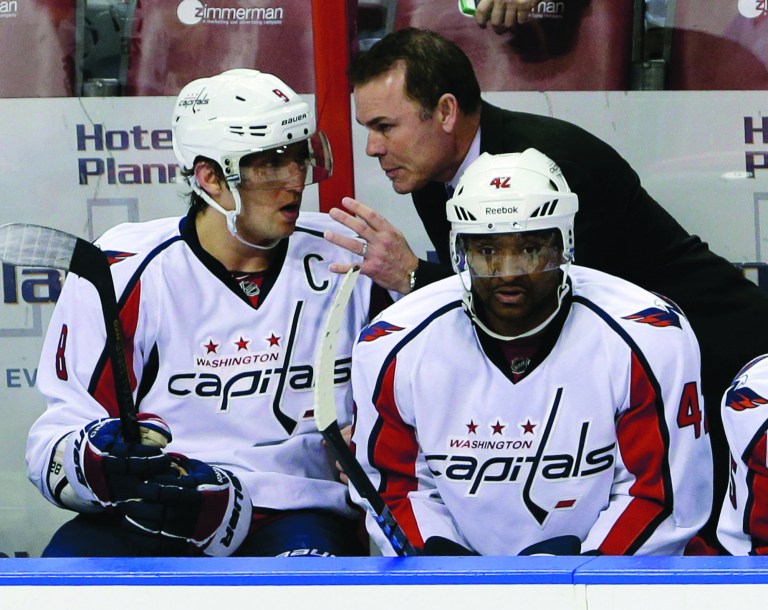 Wilfredo Lee/AP
New Capitals coach Adam Oates helped the sixth-seeded Devils reach the Stanley Cup finals as an assistant coach last season.