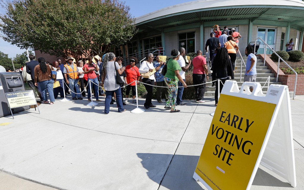 Justice Dept. warns North Carolina about voter purging