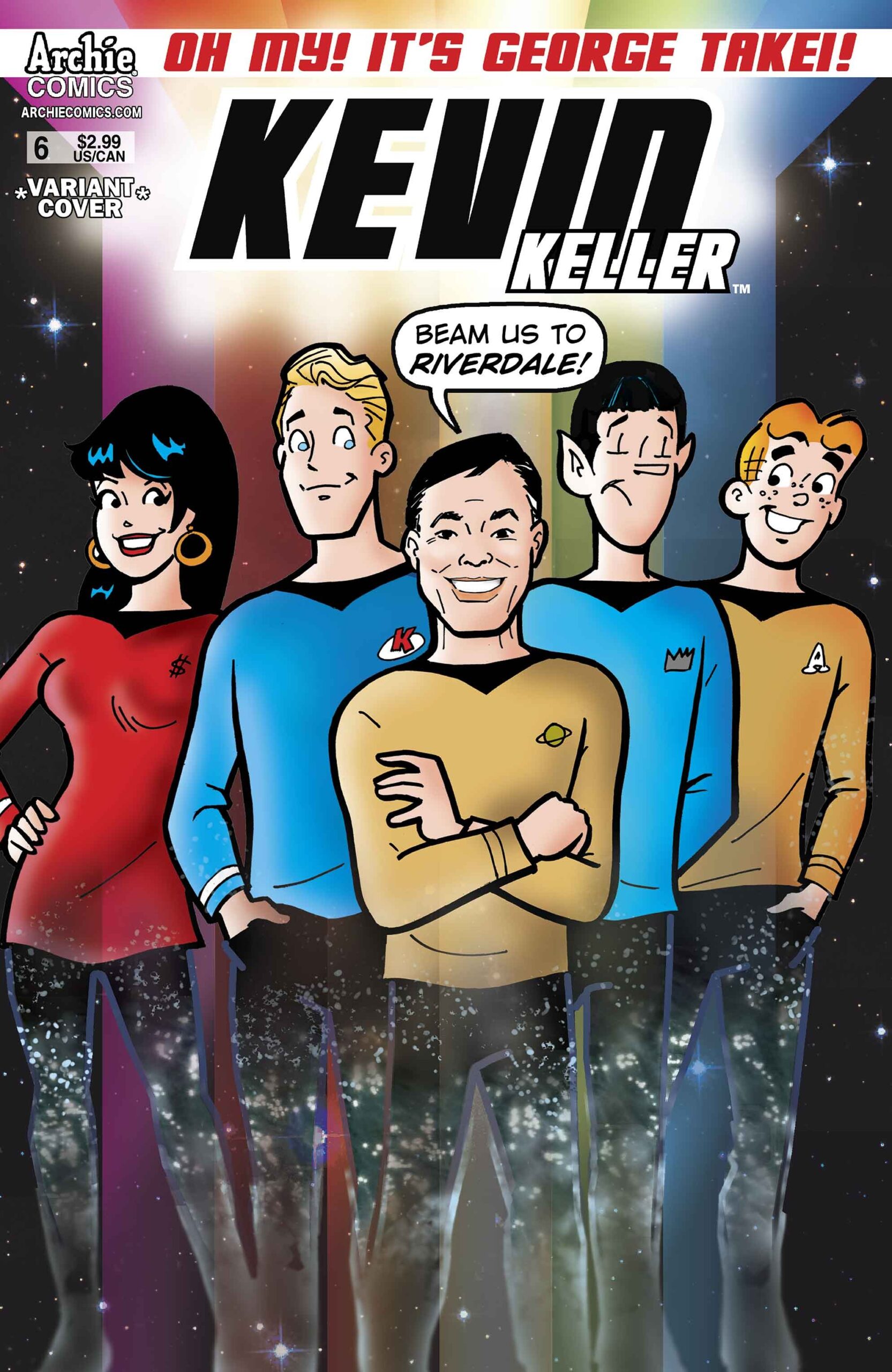 George Takei beams into Archie’s Riverdale