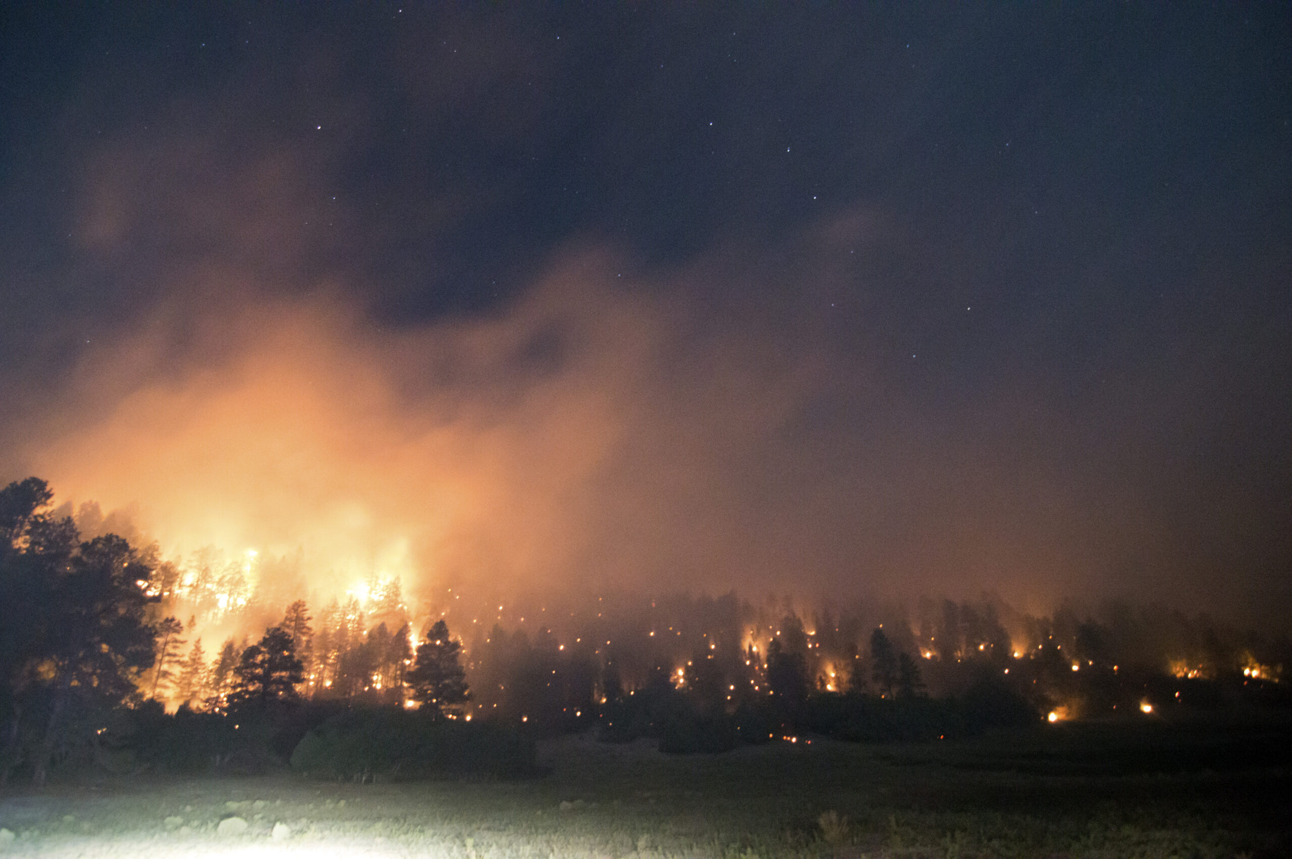 Better weather ahead for Navajo Nation wildfire