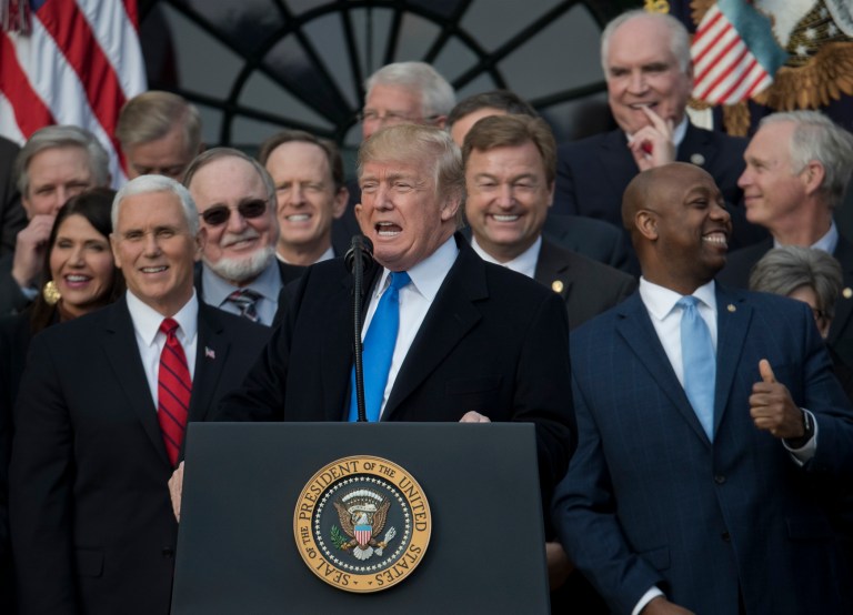 Exactly how much President Trump has learned about lawmaking during his first year in elected office will be tested in the months ahead. (AP)