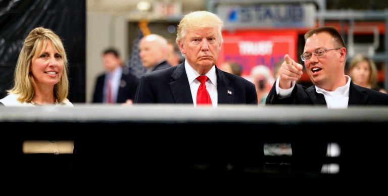 Letter described Trump as 