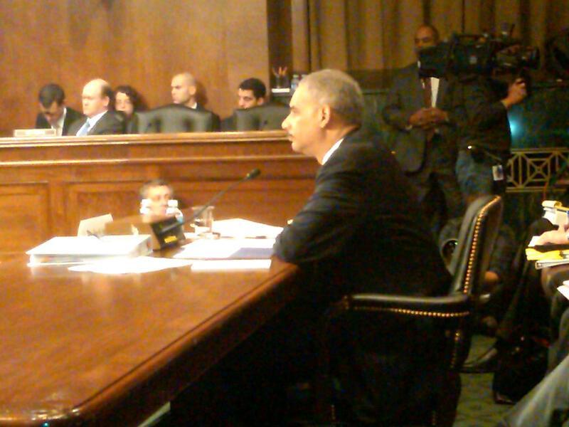 Holder struggles with contradictory testimony