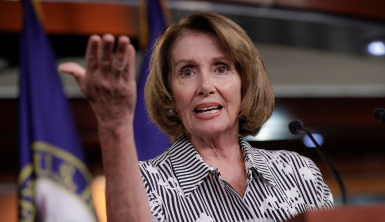A top Democratic aide warned Thursday that Rep. Linda Sanchez's call for Pelosi and her deputies to step aside would antagonize the Congressional Hispanic and Black Caucuses. (AP Photo/J. Scott Applewhite)
