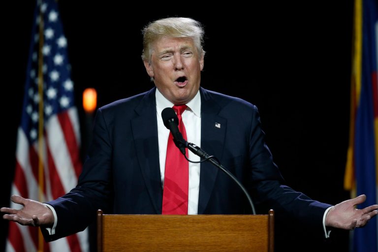 Speaking about the fatal shooting last Thursday of five police officers in Dallas and the unrest that has followed, Donald Trump called for an end to 