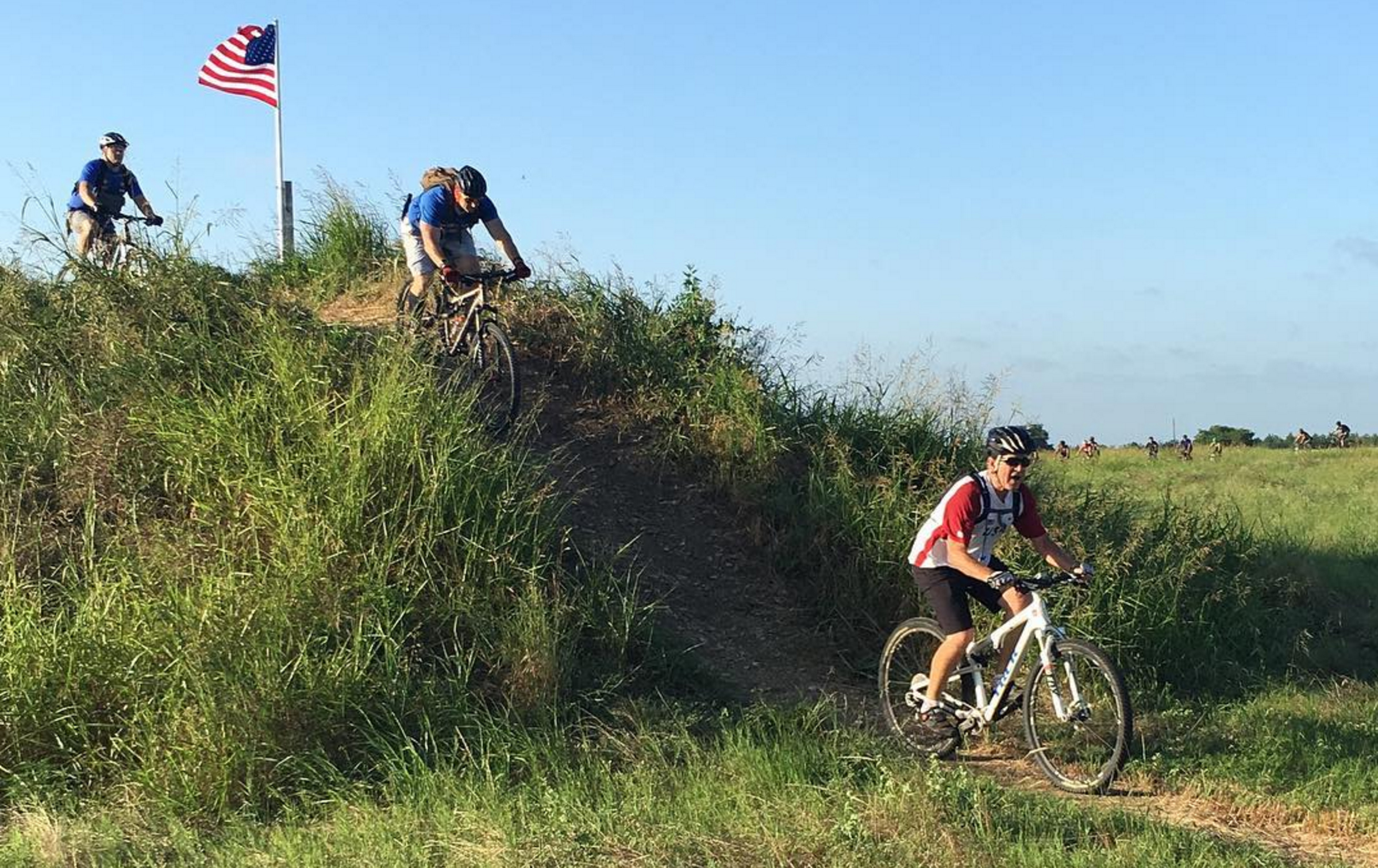 George W. Bush spent his birthday biking with wounded warriors