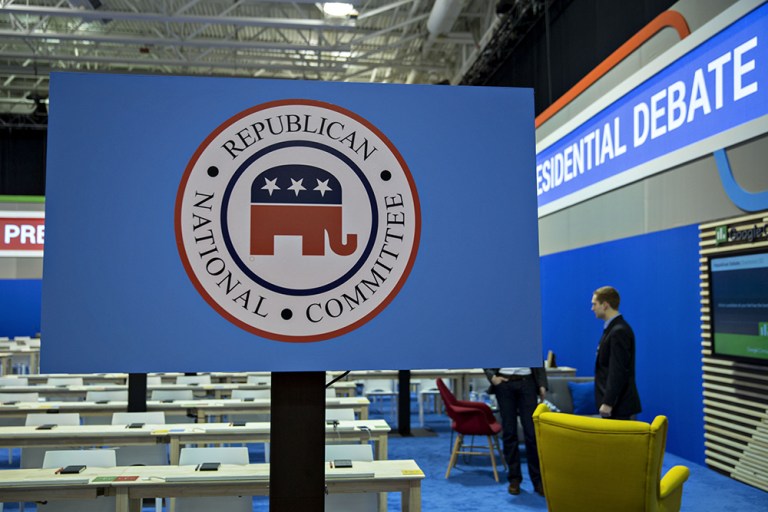 Late Thursday night, the Republican National Committee uninvited National Review magazine from partnering with CNN for the sixth GOP debate, set to take place in Houston, Texas. (Bloomberg/Andrew Harrer)