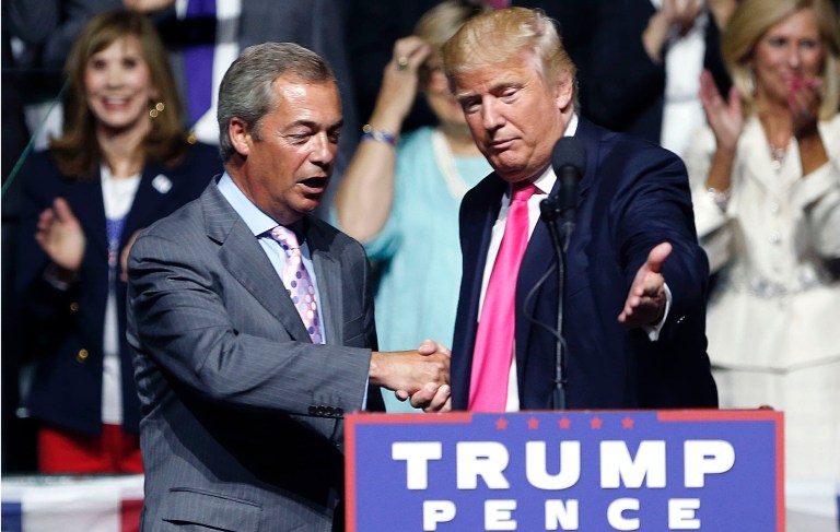 It started in 2016 with the Brexit campaign. (AP Photo/Gerald Herbert)