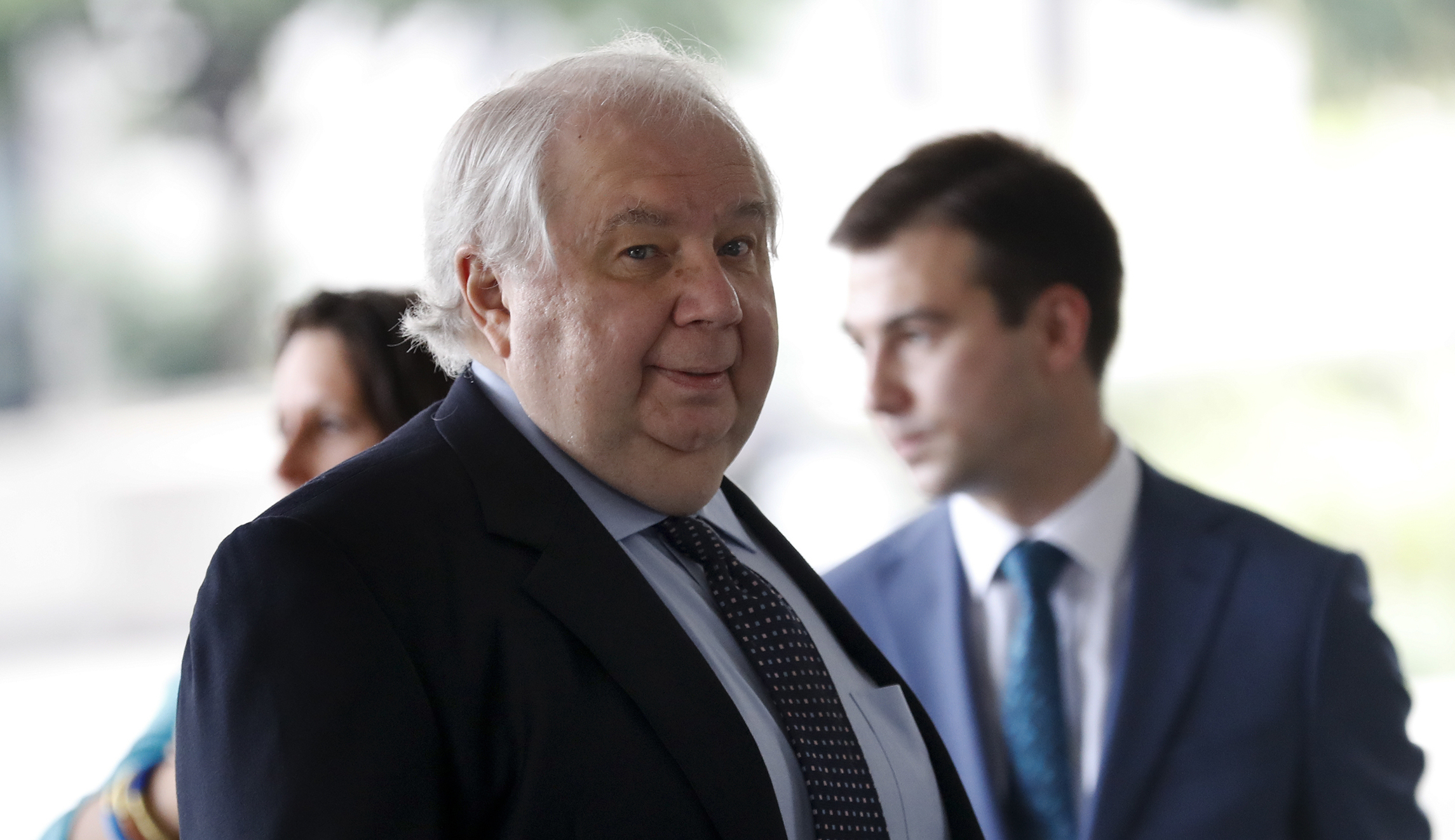 Former Russian envoy says list of Trump officials he’s met would take more than 20 minutes to recall
