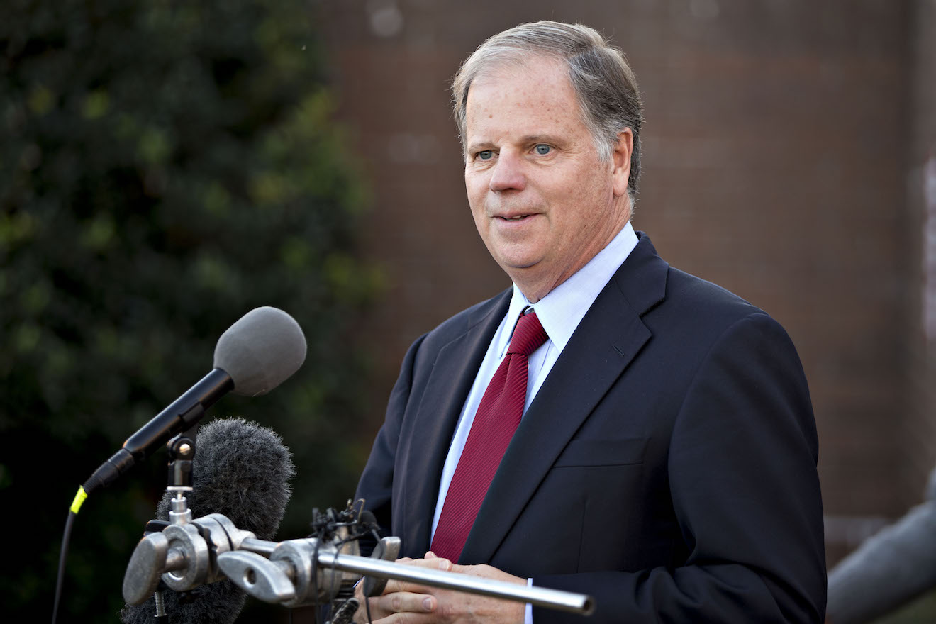 Doug Jones Runs Right&mdash;Right at Roy Moore