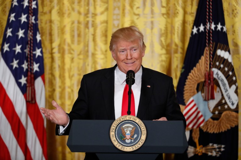 The president did not elaborate on what the executive action might address. (AP Photo/Pablo Martinez Monsivais)