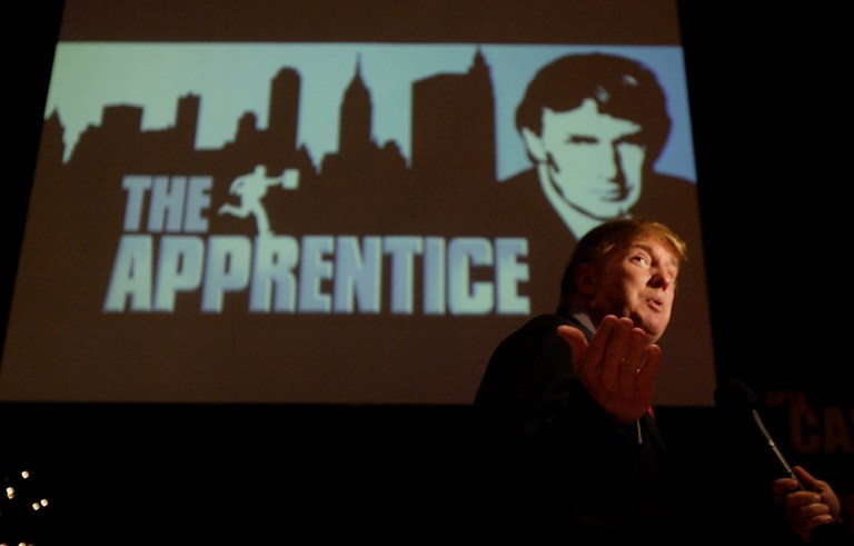 Trump received 20 more points from those who regularly watched his show than the 38 percent who would vote for him but 