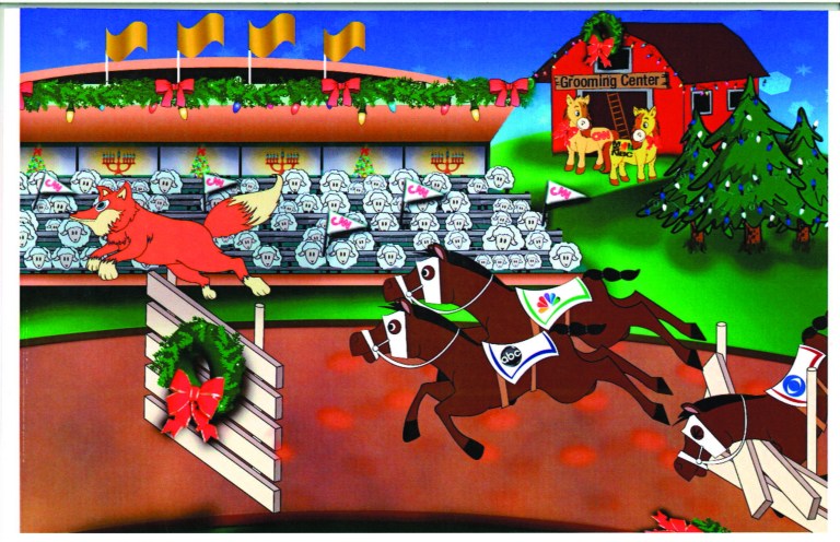 Fox News uses holiday cards to war on competitors