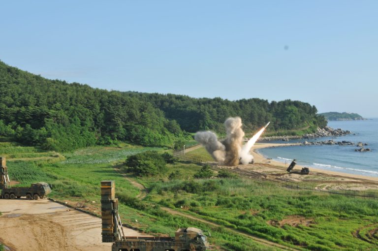 The U.S. and South Korea said they staged a large anti-ballistic missile exercise Tuesday after North Korea test-launched an intercontinental ballistic missile the night before Independence Day. (US Army)