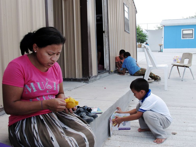 Officials at the Pentagon and the Department of Health and Human Services have agreed to cooperate on housing the Central American children who come unaccompanied to the United States. The decision frustrated Republicans who disagree with the policy and fault HHS for choosing not to notify lawmakers of the agreement. (AP Photo/Christopher Sherman, File)