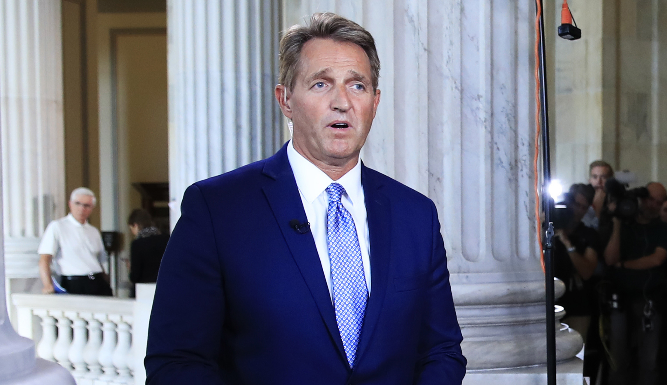 Jeff Flake calls for improved information-sharing between agencies after Texas church shooting