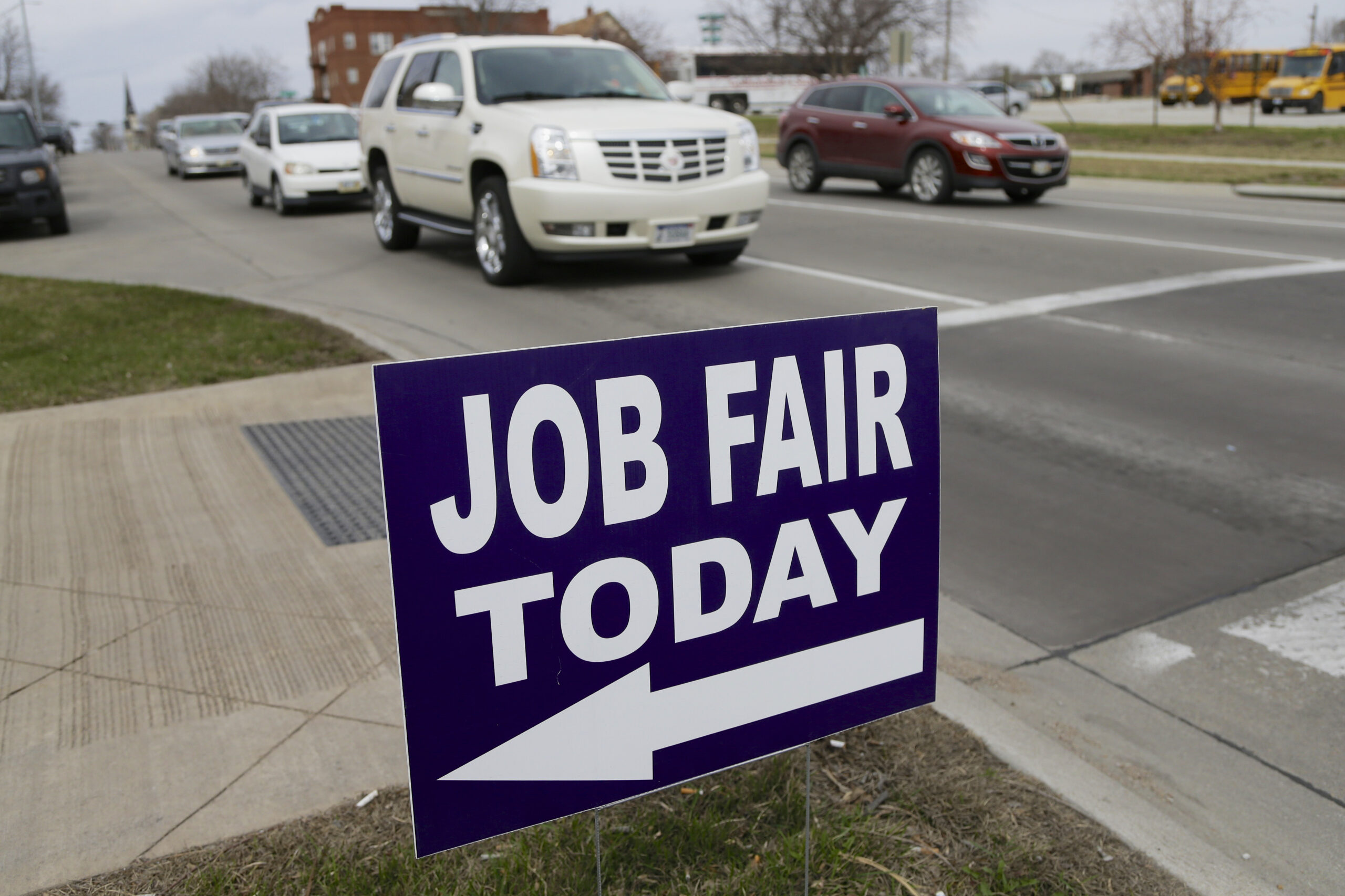 Job creation and hiring slowed in March